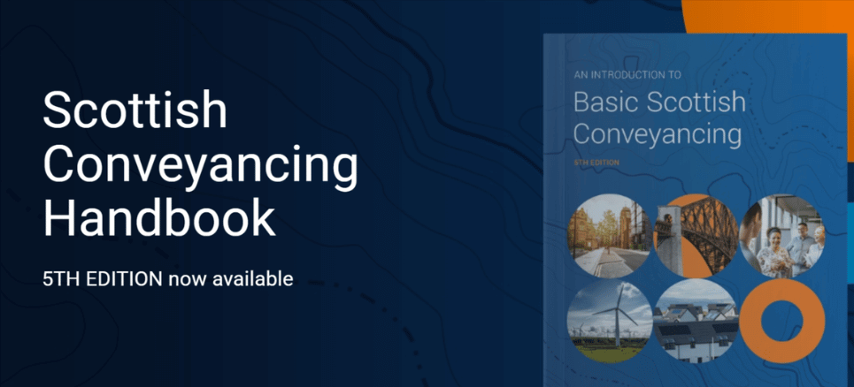 An image of the Scottish Conveyancing Handbook 5th Edition - Front Cover